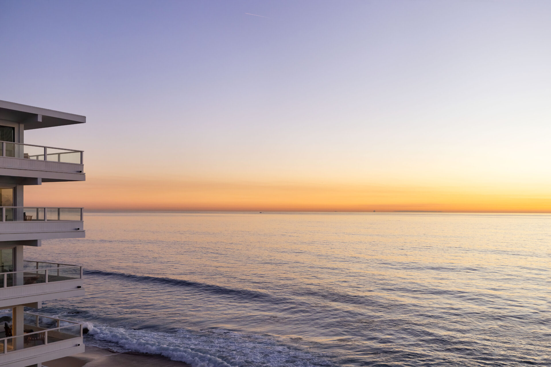 balcony view of ocean